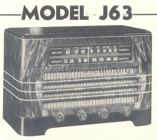 J-63 ; General Electric Co. (ID = 159819) Radio