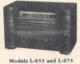 L-653 ; General Electric Co. (ID = 164689) Radio