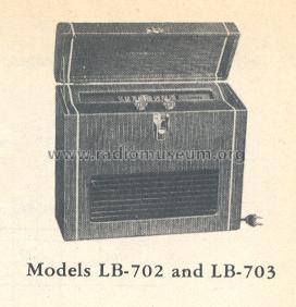 LB-703 ; General Electric Co. (ID = 165158) Radio