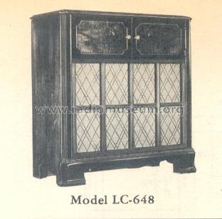 LC-648 ; General Electric Co. (ID = 165830) Radio