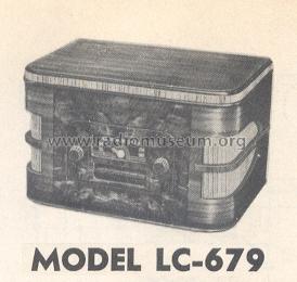 LC-679 ; General Electric Co. (ID = 165832) Radio