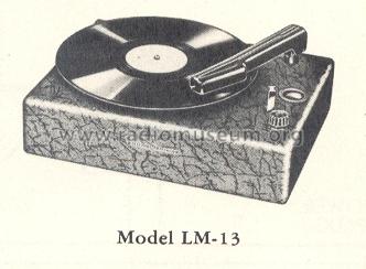 LM-13 ; General Electric Co. (ID = 166004) R-Player