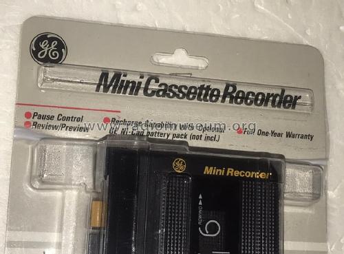 Mini Cassette Recorder 3-5350S; General Electric Co. (ID = 2981379) R-Player