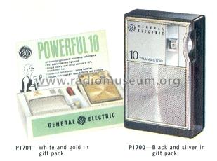 10 Transistor P1701A; General Electric Co. (ID = 233776) Radio