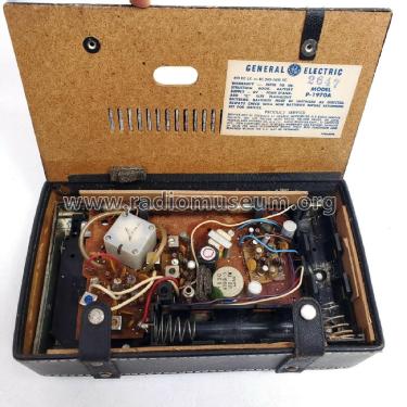 10 Transistor Long Range P-1970A; General Electric Co. (ID = 2617439) Radio