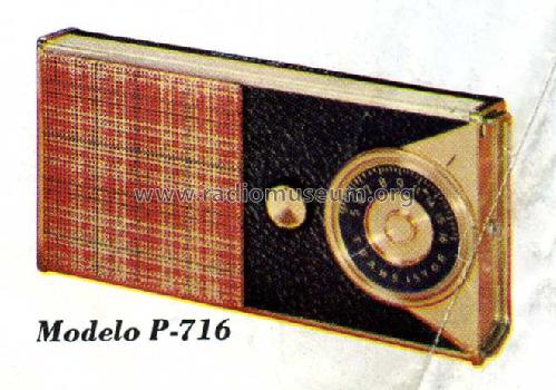 P716B, P716D ; General Electric Co. (ID = 306013) Radio