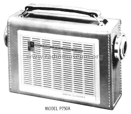 P750A ; General Electric Co. (ID = 778053) Radio