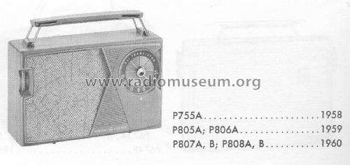 P755A ; General Electric Co. (ID = 2268476) Radio