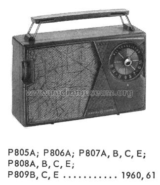 P809C; General Electric Co. (ID = 2214054) Radio