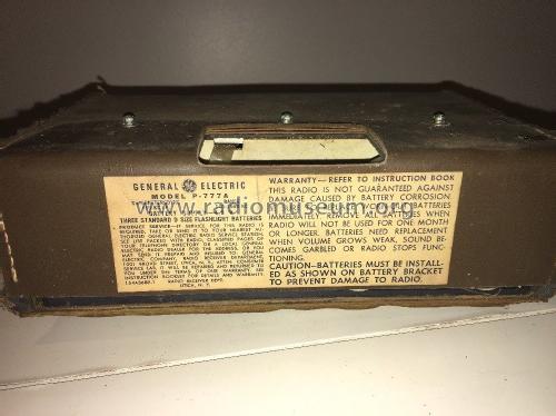 P-777A ; General Electric Co. (ID = 2241214) Radio