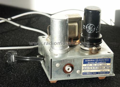 Phono Pre-Amplifier UPX-003A; General Electric Co. (ID = 1779961) Ampl/Mixer