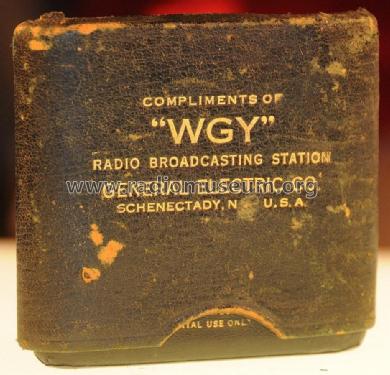 Pocket Crystal Receiver Type Y1; General Electric Co. (ID = 1618050) Galena