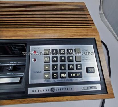 Programmable Clock Radio 7-4885B; General Electric Co. (ID = 2858442) Radio