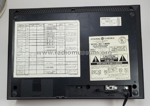 Programmable Clock Radio 7-4885B; General Electric Co. (ID = 2858444) Radio