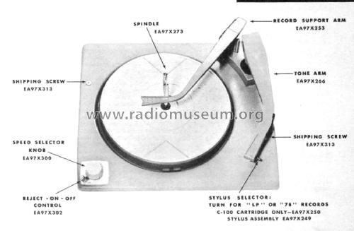 Record Changer CH46; General Electric Co. (ID = 3042041) R-Player