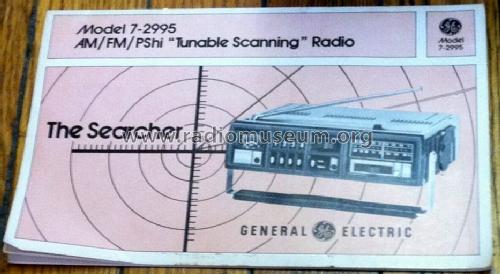 Searcher 7-2995A; General Electric Co. (ID = 1521842) Radio