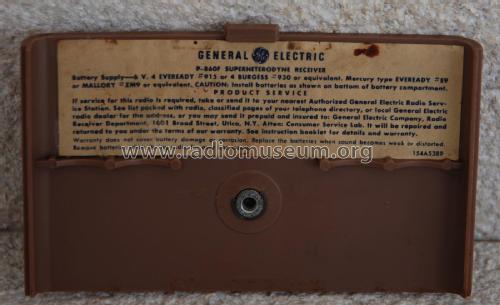 Sportmate P-860F; General Electric Co. (ID = 2063170) Radio