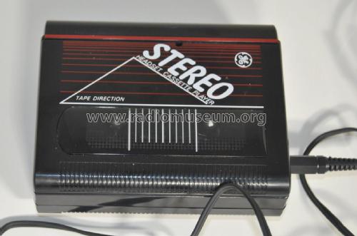 Stereo Cassette Player 3-5460 BKS; General Electric Co. (ID = 1848581) R-Player