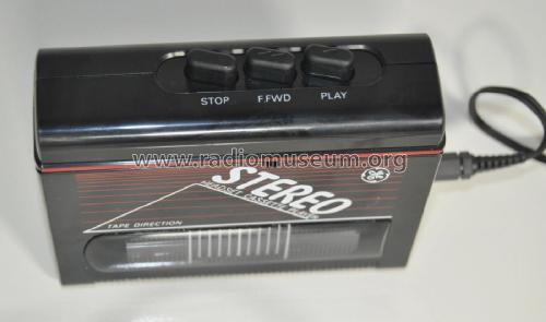 Stereo Cassette Player 3-5460 BKS; General Electric Co. (ID = 1848583) R-Player