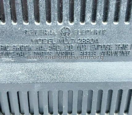 Superadio 7-2880A; General Electric Co. (ID = 2758033) Radio