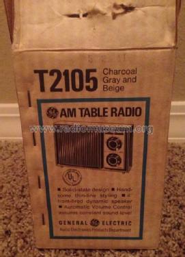 T2105A; General Electric Co. (ID = 1713189) Radio