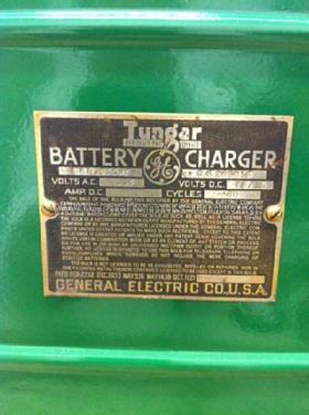 Tungar Battery Charger 195529; General Electric Co. (ID = 1747660) Aliment.
