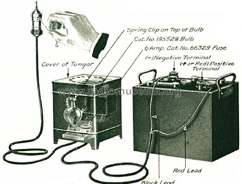 Tungar Battery Charger 195529; General Electric Co. (ID = 471067) Aliment.