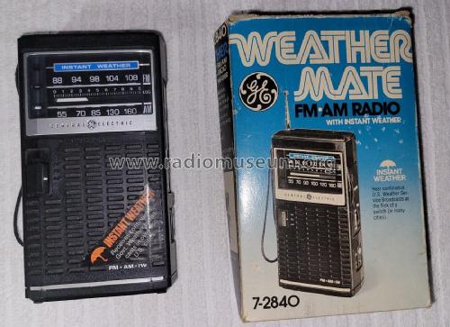 Weather Mate 7-2840B; General Electric Co. (ID = 2849764) Radio