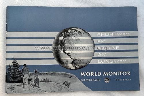 World Monitor 5-Band Radio P2920A Ch= R14GE; General Electric Co. (ID = 3140371) Radio