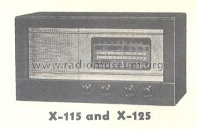 X-125 ; General Electric Co. (ID = 166306) Radio