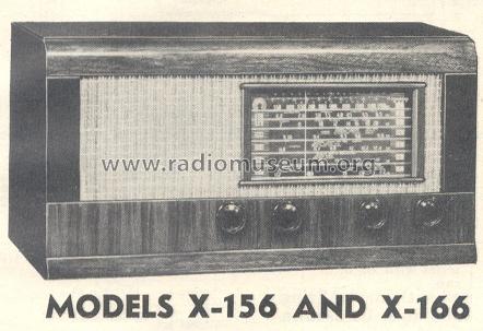 X-156 ; General Electric Co. (ID = 166309) Radio