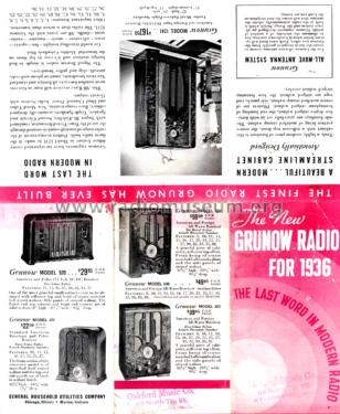 Grunow 470 Ch= 4-C; General Household (ID = 1655154) Radio