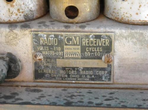 Cromwell 256 Ch= S-3A; General Motors Radio (ID = 931185) Radio