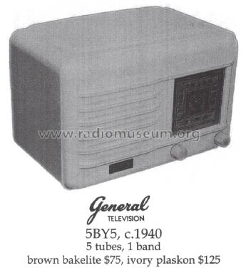 5BY5 ; General Television (ID = 1419636) Radio