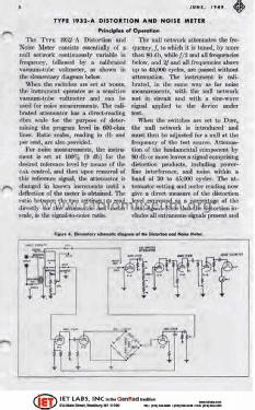 Distortion and Noise Meter 1932-A; General Radio (ID = 1245506) Ausrüstung