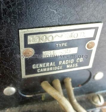 Modulated Oscillator 484 & 484A ; General Radio (ID = 1279152) Equipment