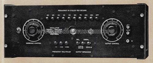 Oscillator 608-A; General Radio (ID = 2173751) Equipment