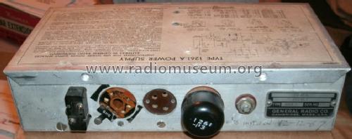 Power Supply 1261-A; General Radio (ID = 1677779) Power-S
