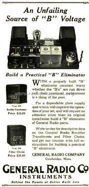 Rectifier Transformer 365 ; General Radio (ID = 1388154) Bauteil