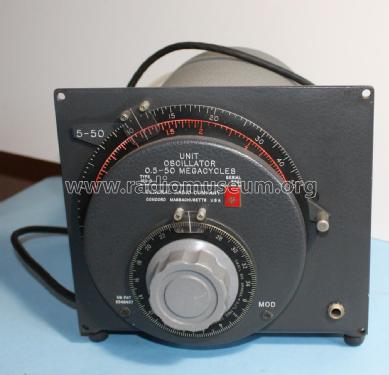Unit Oscillator 1211-C; General Radio (ID = 2543606) Equipment