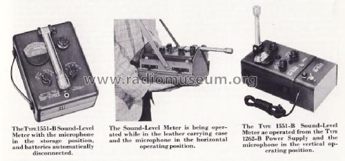Sound-Level Meter 1551-B; General Radio (ID = 1248021) Equipment