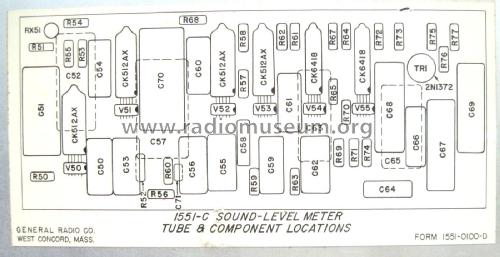 Sound-Level Meter 1551-C; General Radio (ID = 2374410) Equipment