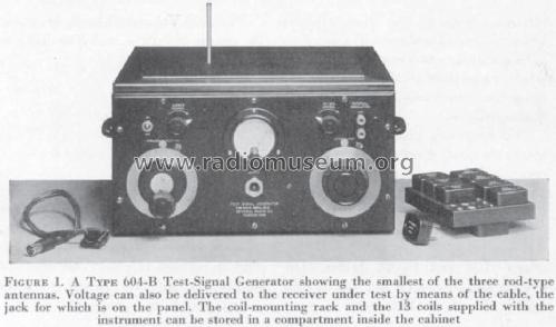Test Signal Generator 604-B; General Radio (ID = 1324521) Equipment