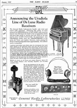 Uradiogrand Two-Step Amplifier ; General Radio (ID = 2335441) Ampl/Mixer