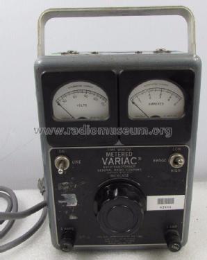 Variac Autotransformer W5MT3A; General Radio (ID = 1968920) Aliment.