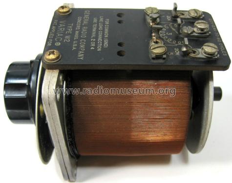 Variac W2; General Radio (ID = 1556782) Strom-V