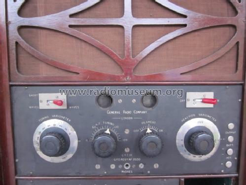 'Hearthside' 4-Valve Cabinet Receiving Set G.R.C. 52; General Radio Co. (ID = 1720019) Radio