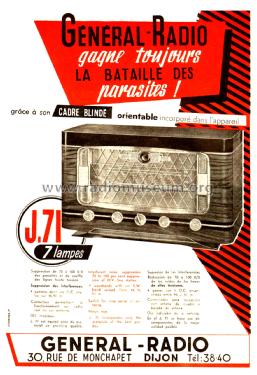 J71; Général-Radio; Dijon (ID = 449449) Radio