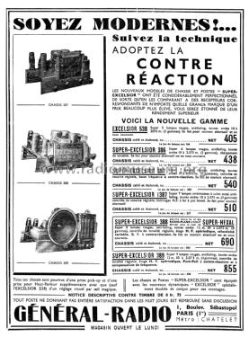 Super-Excelsior 386; Général-Radio - voir (ID = 1880137) Radio