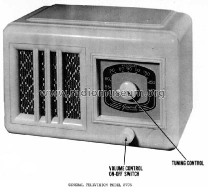 27C5; General Television (ID = 958995) Radio